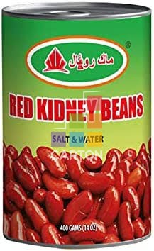 MACROYAL RED KIDNEY BEANS SALT AND WATER 24*400GM